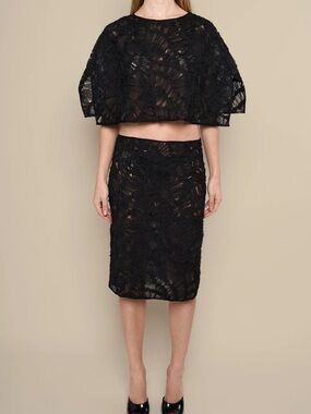 Contessa Mills Fleur Skirt black new nvr worn sz med! Offer!